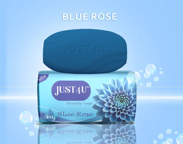 JUSTt4U Blue Soap with Vitamin B12 (175g)